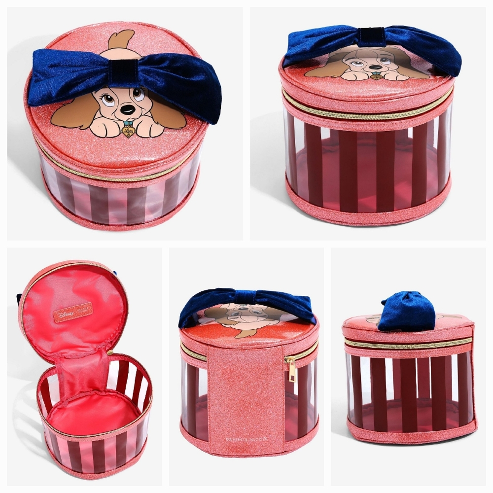 Disney Danielle Nicole Lady & the Tramp Cosmetic Bag - Picture 6 of 6